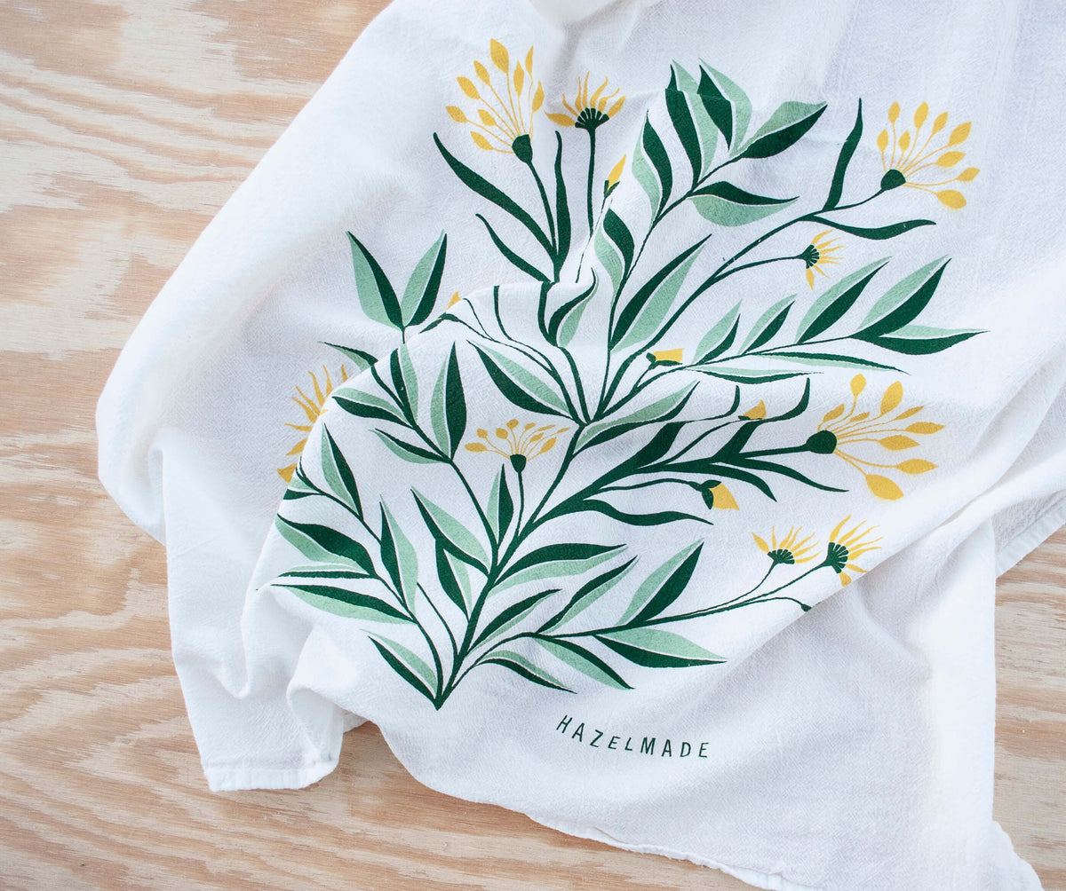 Artichokes + Olives Tea Towel – ShopHazelmade